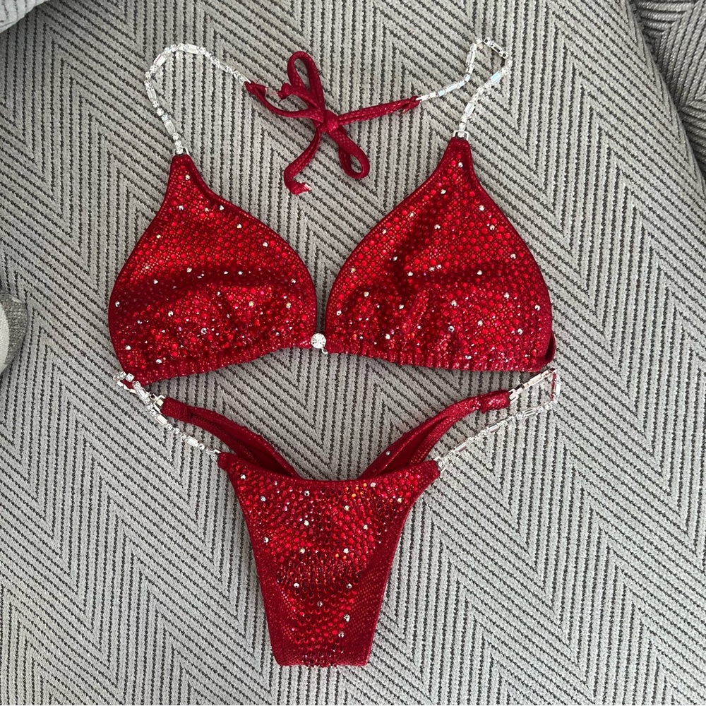 Toxic Angels Customized Competition Bikini. Pro Cut Bottom. Worn only once.